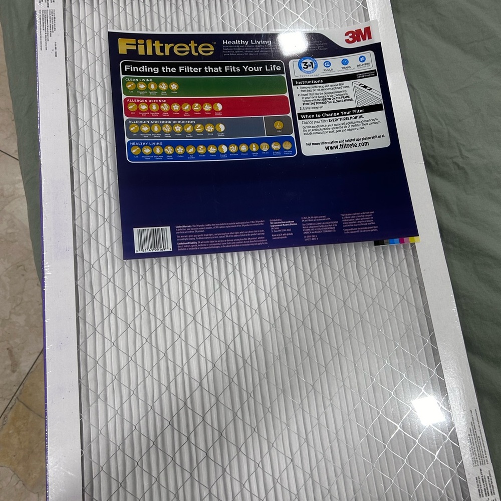 Filtrete Replacement Air Filter - White by 3M